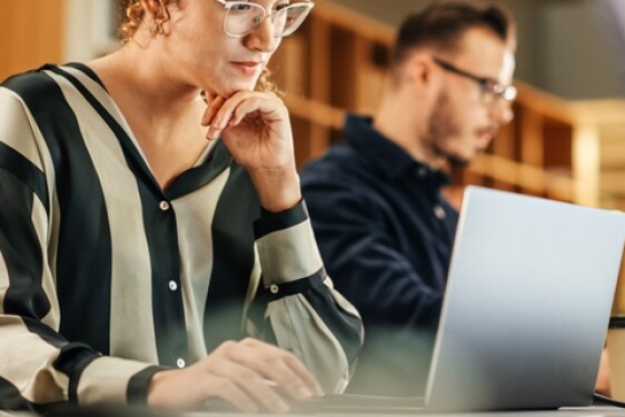 Silent executive working